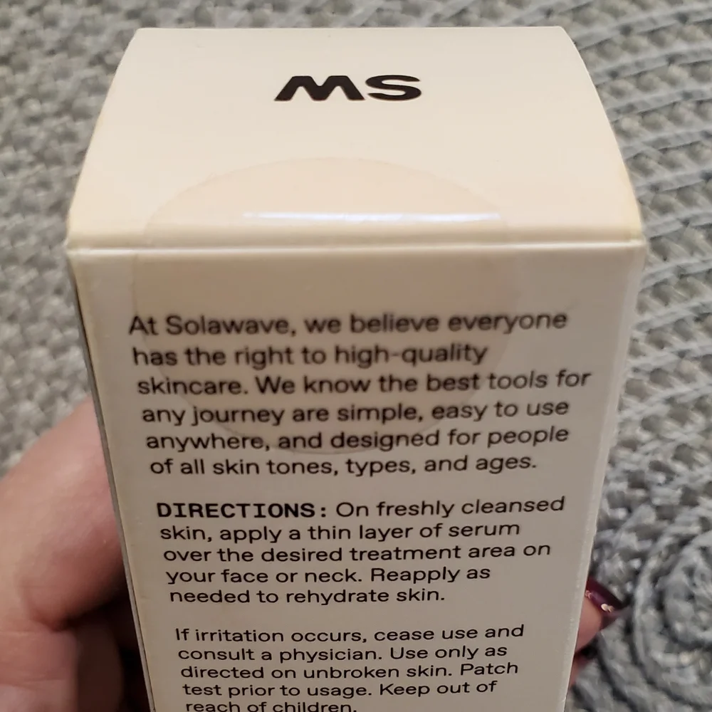 Solawave Renew‎ Complex Activating Serum - NWT